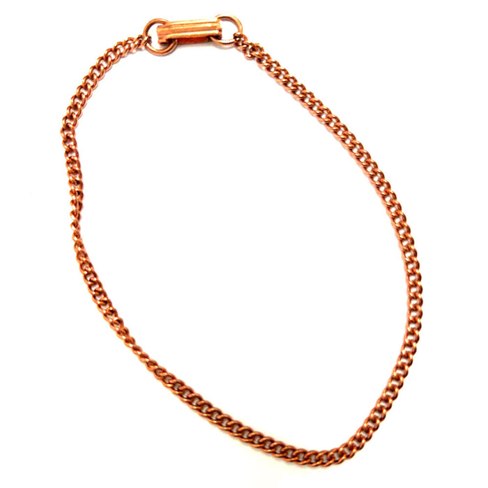 1 Anklet Chain Pure Copper Ankle Bracelet Dainty Link Arthritis Relief Jewelry