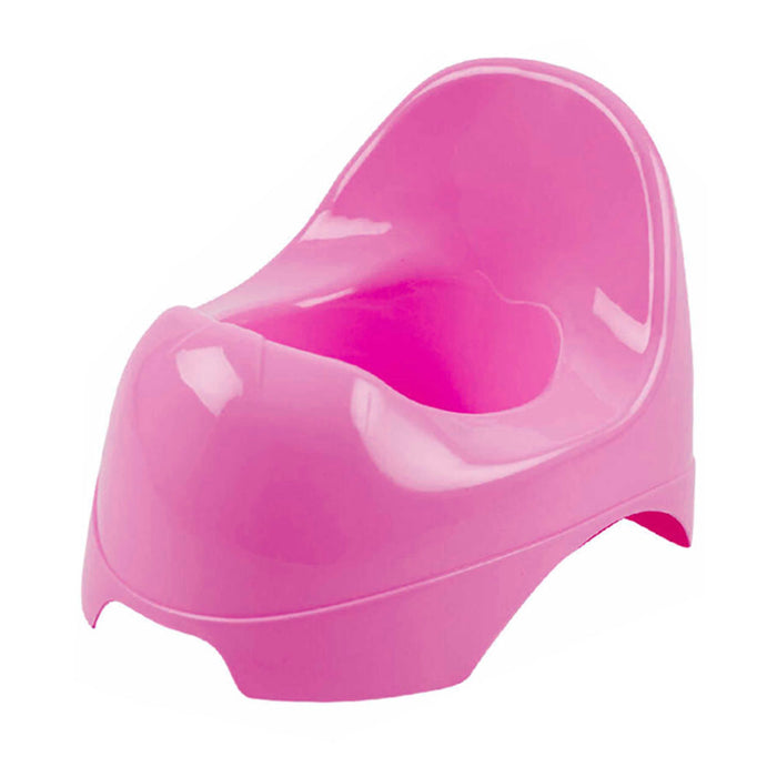 1 Pink Toddler Potty Training Chair Seat Infant Baby Toilet Splashguard Portable