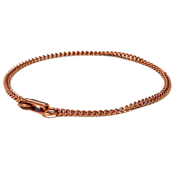 1 Anklet Chain Pure Copper Ankle Bracelet Dainty Link Arthritis Relief Jewelry