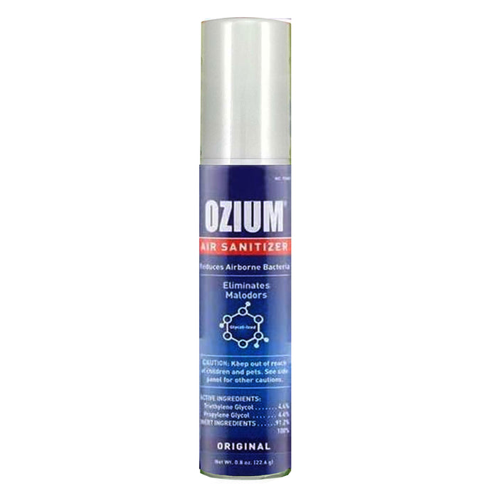 1 Ozium Air Sanitizer Freshener Clean Aroma Odor Eliminator Original Scent .08oz