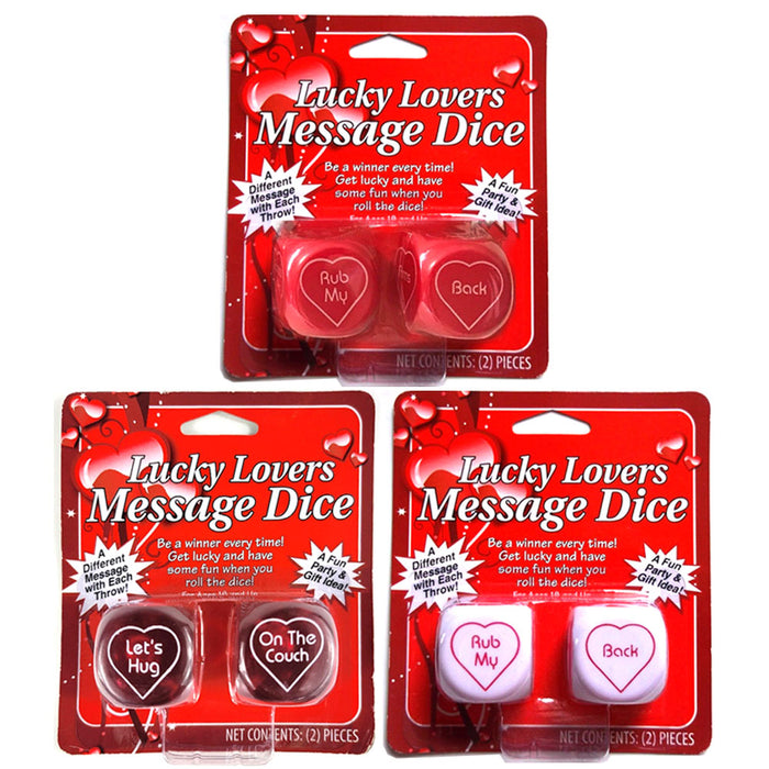 1 Pack Sexy Dice Adult Game Lovers Message Couple Party Novelty Gift Valentine