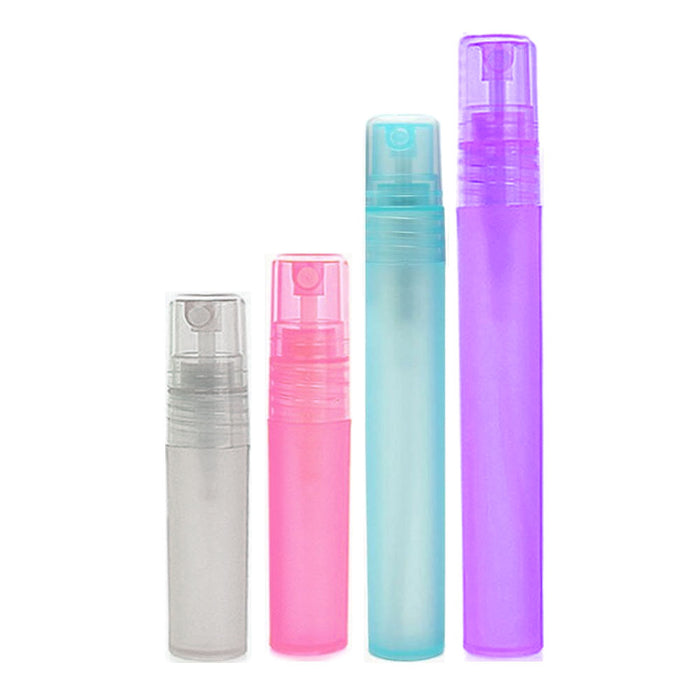 8 Pc Mini Travel Perfume Atomizer Bottles Refillable Portable Spray Mist Pump