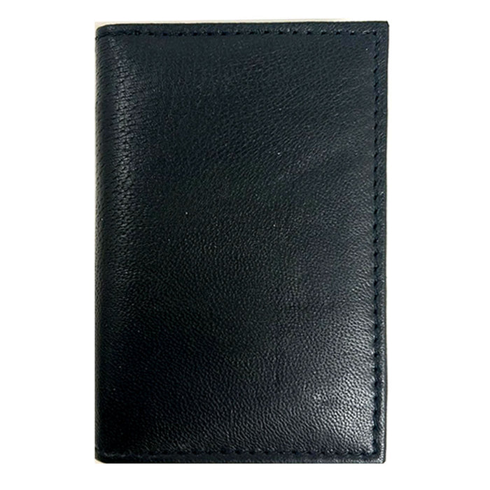 1 Mens Genuine Leather Bifold RFID Blocking Wallet Money Credit Card Slots Black