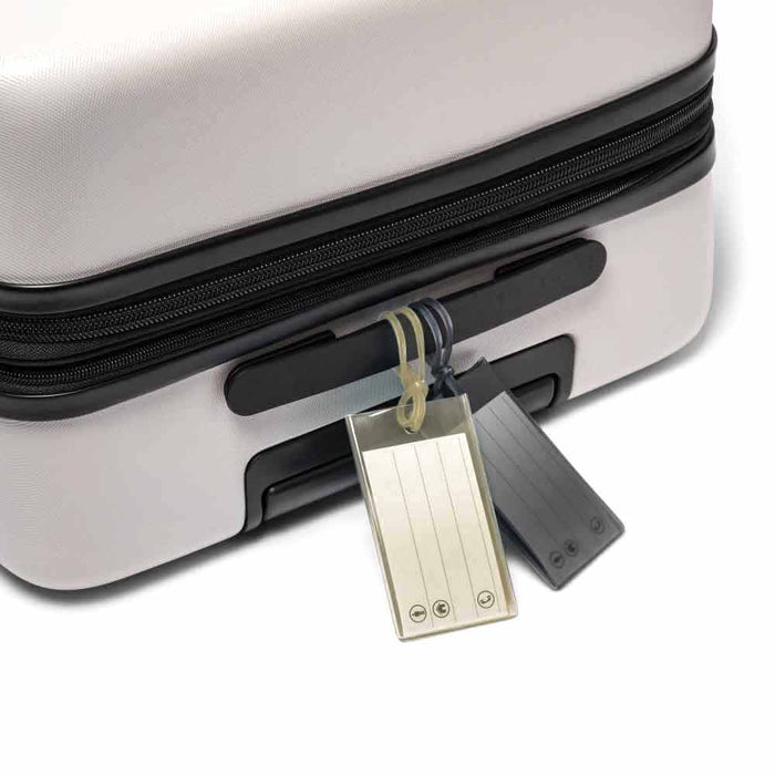 8 PC Flexible Luggage Tags Jelly Silicone Suitcases Travel ID Card Label Baggage