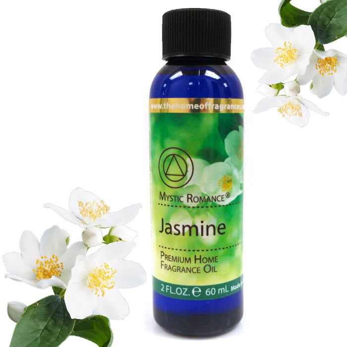 1 Jasmine Flower Scent Aroma Therapy Oil Home Fragrance Air Diffuser Burner 2 oz
