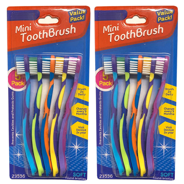 10 Pc Kids Toothbrush Toddler Oral Care Fun Cleaning Teeth Brush Soft Bristles