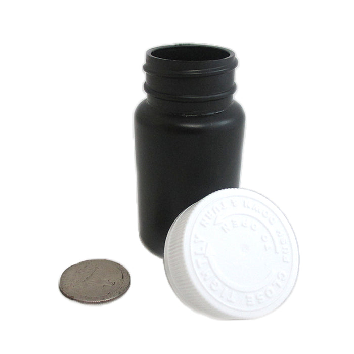 50 Pc Empty Plastic Pill Bottles Medicine Container Vitamin Capsule Drug Holder