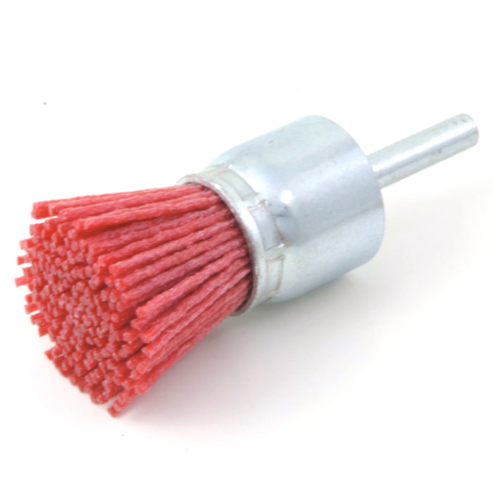 1" Hex Nylon Brush Coarse End Wire Wheel Abrasive Sand Cleaning Drill Shank Tool