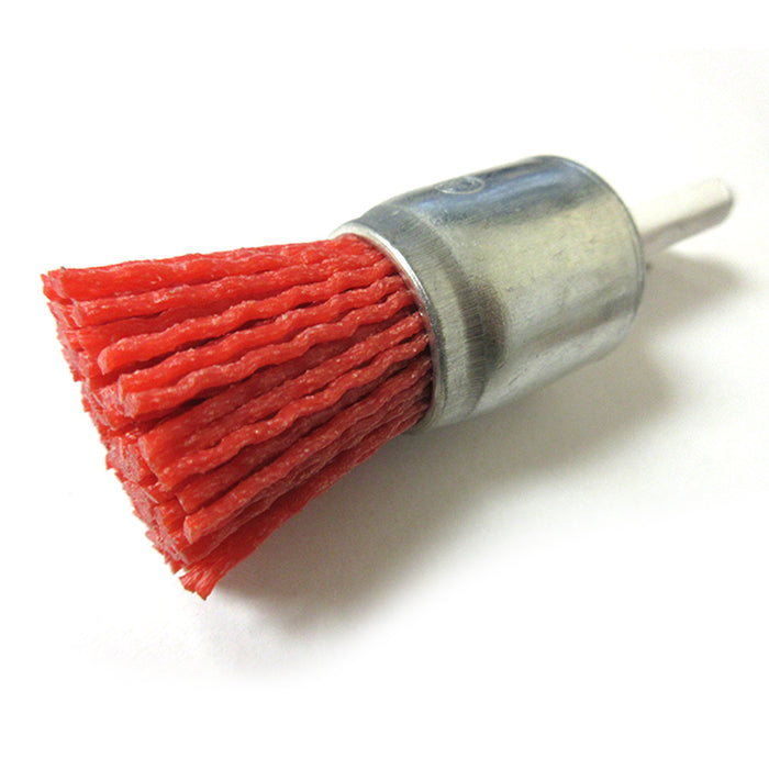 1" Hex Nylon Brush Coarse End Wire Wheel Abrasive Sand Cleaning Drill Shank Tool