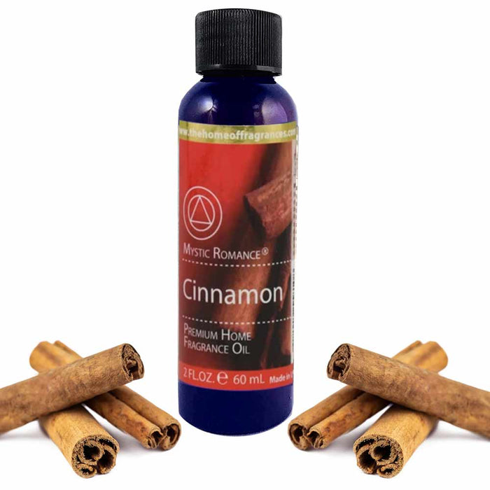 1 Cinnamon Spice Scent Aroma Therapy Oil Home Fragrance Air Diffuser Burner 2oz