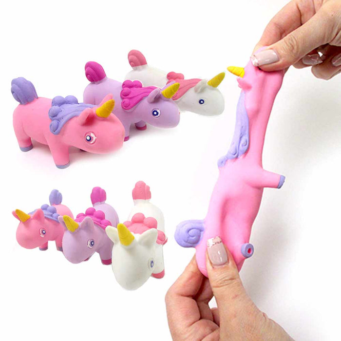 1 Pc Unicorn Stress Squeeze Pressure Relief Soft Squish Fidget Small Toy Gift