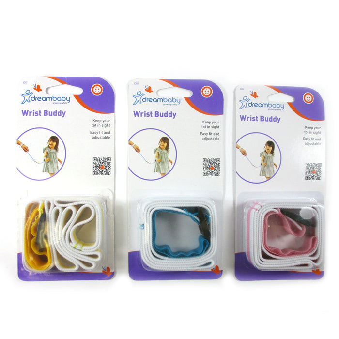 1Pc Dreambaby Baby Wrist Buddy Band Toddler Safety Kids Harness Strap Adjustable