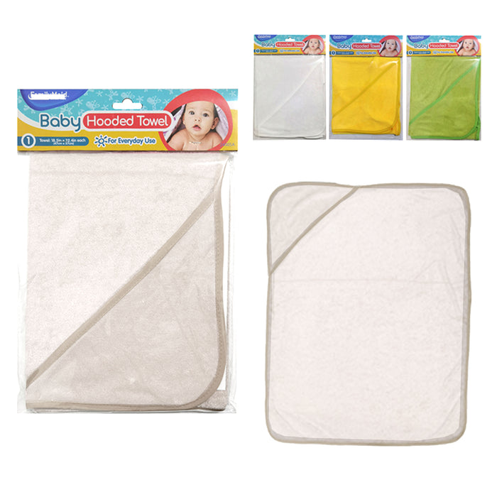 2 Extra Soft Hooded Baby Blanket Towel Washcloth Infant Toddler Bathrobe Unisex