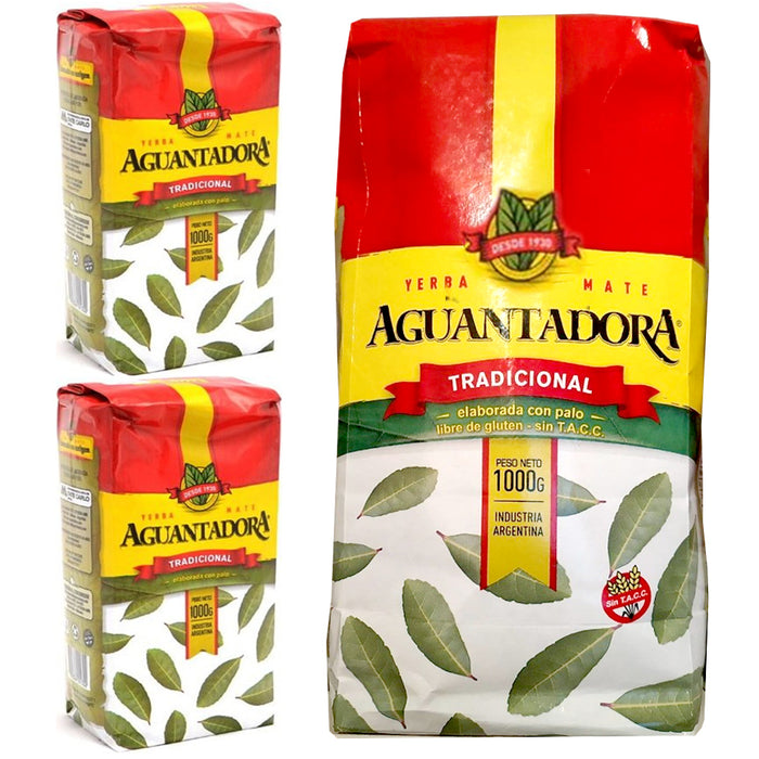 3Kg Yerba Mate Aguantadora Tradicional Leaf Digestion Energy Drink Tea Argentina