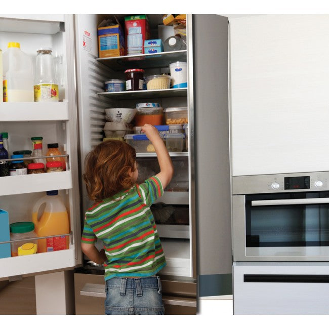 2 New Refrigerator Fridge Freezer Door Lock Baby Child Safety Secure Stick Latch