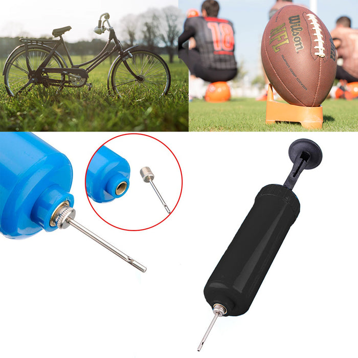 12 Pack Basketball Hand Air Pump with Needle Sports Ball Footbal Soccer Balloons