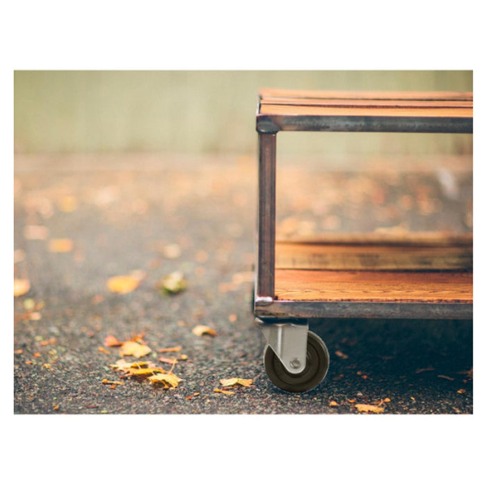 8 Pack Swivel Caster Wheels 2 1/2" Top Plate Bearing Top Plate Heavy Duty Black