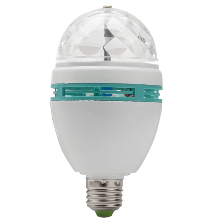 Rotating Light - LED Spinningg Party Lamp | 360-Degree Portable Strobe