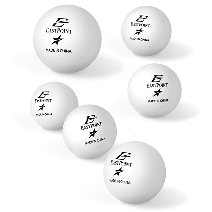 6 Pc 40mm One Star Ping Pong Table Tennis Balls White Practice Game Training Fun