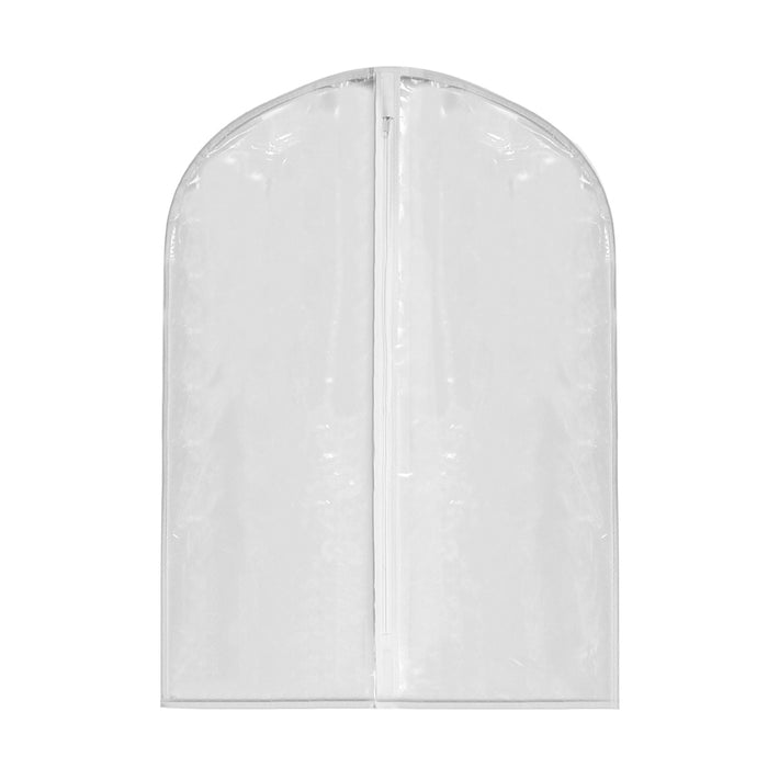 3 Garment Bag Travel Suit Dress Storage 40" Clear Cover Zipper Coat Suit Carrier