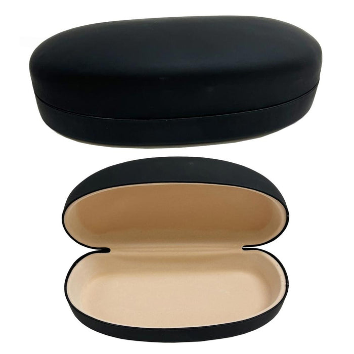 New Black Durable Hard Clam Shell Glasses Case Portable Box Sunglasses Protector