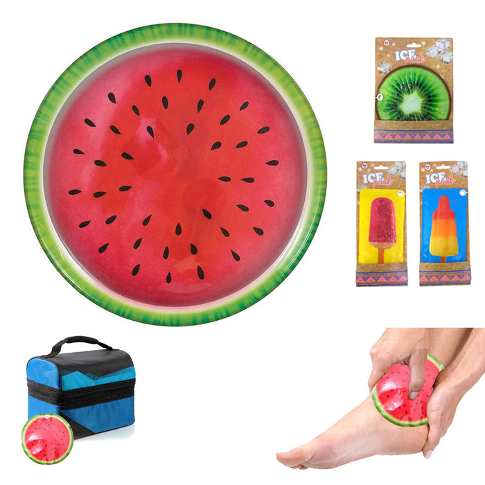 4 Packs Reusable Ice Gel Pack Cooler Lunch Box Pediatric Cold Therapy Kids Care