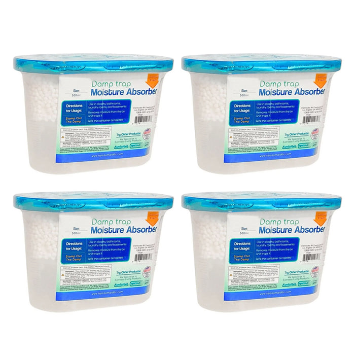 4 Moisture Absorber Odor Remover Humidity Air Freshener Portable Closet Car Boat