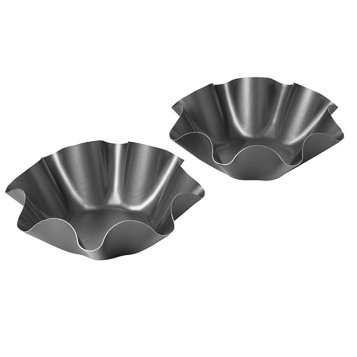 2 PC Tortilla Maker Nonstick Taco Shell Salad Bowl Perfect Taco Pan Carbon Steel