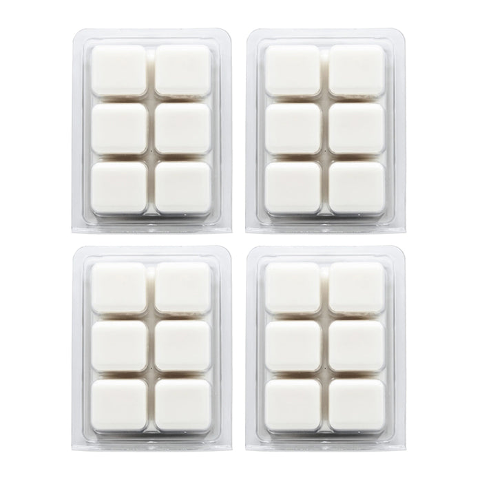 4PK Wax Melts 24 Snap Bars Fresh Linen Highly Scent Fragrance Candle Cube Warmer