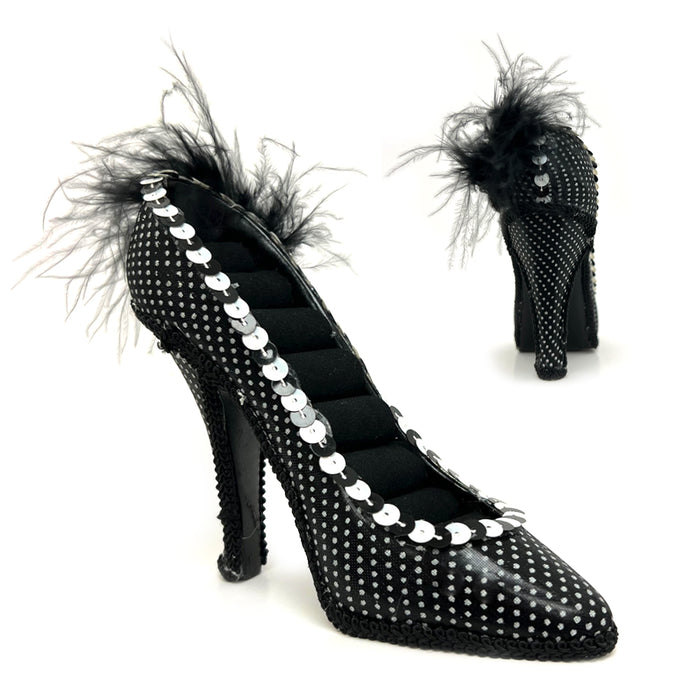 Jewelry Ring Display Organizer Storage Holder Earrings Decor Shoe Coquette Gift