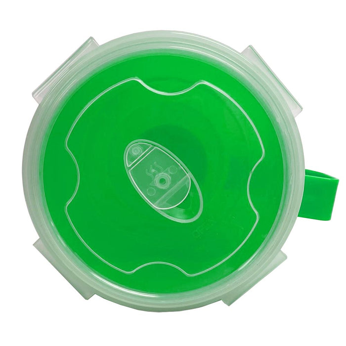 1 Microwave Soup Food Mug Vent Lid Plastic Bowl Containers Dishwasher Safe 30.5oz