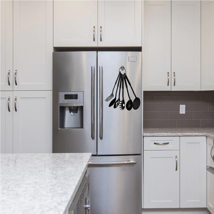 2PC Heavy Duty 1.5" Magnetic Hooks Set 8lb Capacity Kitchen Garage Universal Use