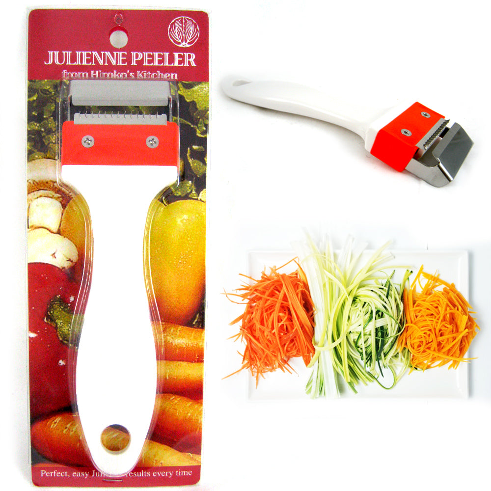 Kinpira Julienne Peeler Stainless Steel Vegetable Fruit Potato Cutter —  AllTopBargains, image size:1000x1000