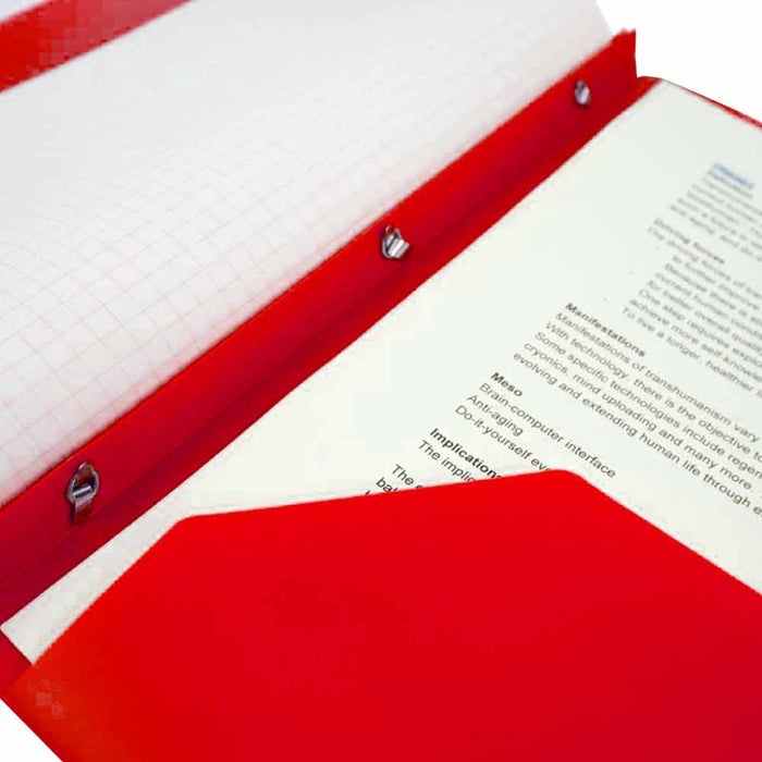 24 Pack Two Pocket Poly Portfolio Folders School 3 Prongs Multicolor Letter Size