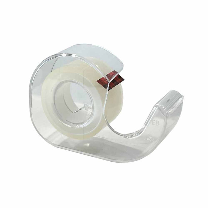 8 Pack Scotch Transparent Tape Rolls Dispenser Cutter Clear Office Home 3/4x2000