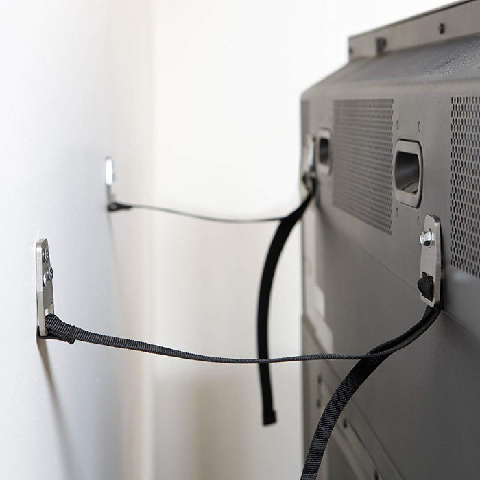 TV Furniture Anti Tip 2-Piece Straps Safety Furniture Baby Proofing Wall Anchors