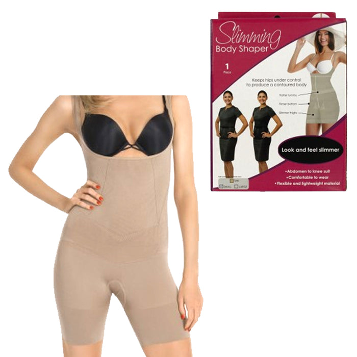 Full Body Shaper Slimming Shapewear Fajas Reductoras Bodysuit Post Surgery Beige
