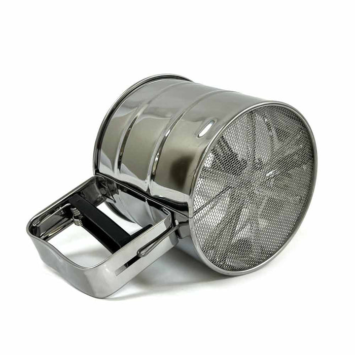 3 Cup Stainless Steel Flour Sifter Chef Craft Baking Mesh Powdered Sugar Sifter