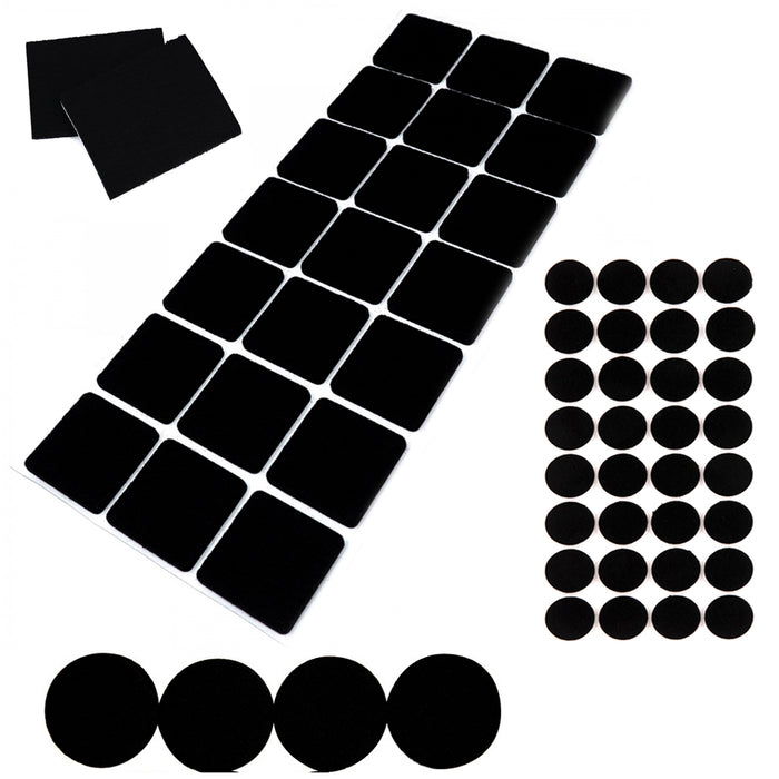 62PCS Protective Self Adhesive Black Heavy Duty Hard Surface Floor Protector Pad