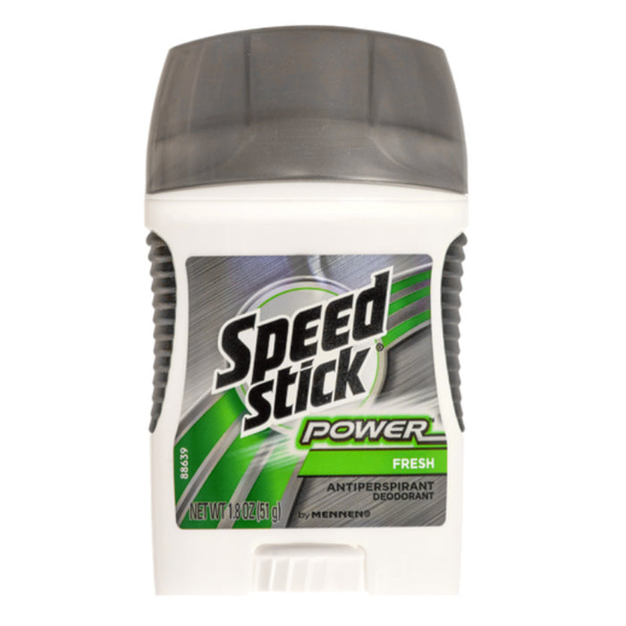 2 Speed Stick Mennen 51g 1.8oz Power Fresh Antiperspirant Solid Deodorant Men