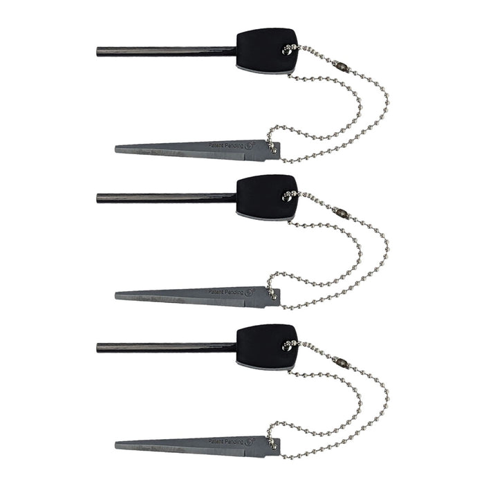 3 Pack Emergency Flint Fire Starter Striker Lighter Camping Survival Outdoor New