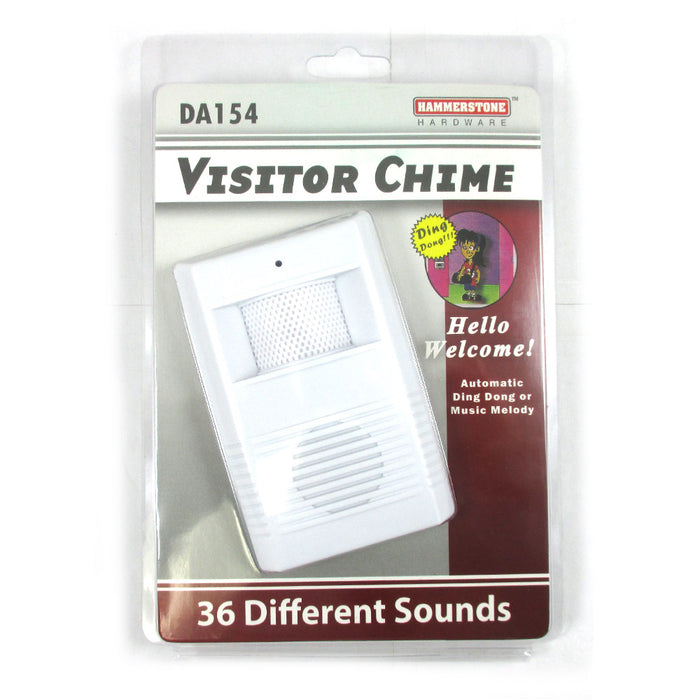 Wireless Entry Door Bell Welcome Motion Sensor Detector Gate Chime Alert Alarm