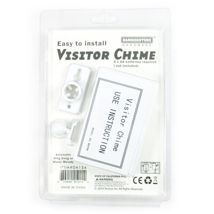 Wireless Entry Door Bell Welcome Motion Sensor Detector Gate Chime Alert Alarm