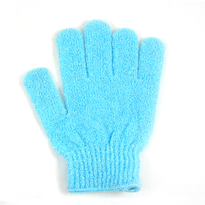 4 Exfoliating Gloves Double Sided Beauty Spa Massage Skin Shower Body Scrubber