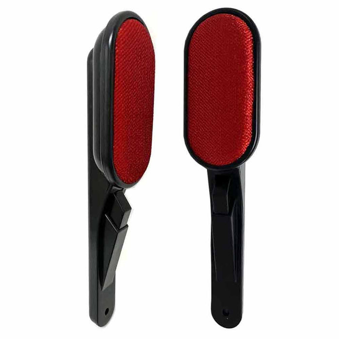 2 PC Lint Brush Pet Hair Remover Clothes Sheets Carpet Cleaning Reusable Brush