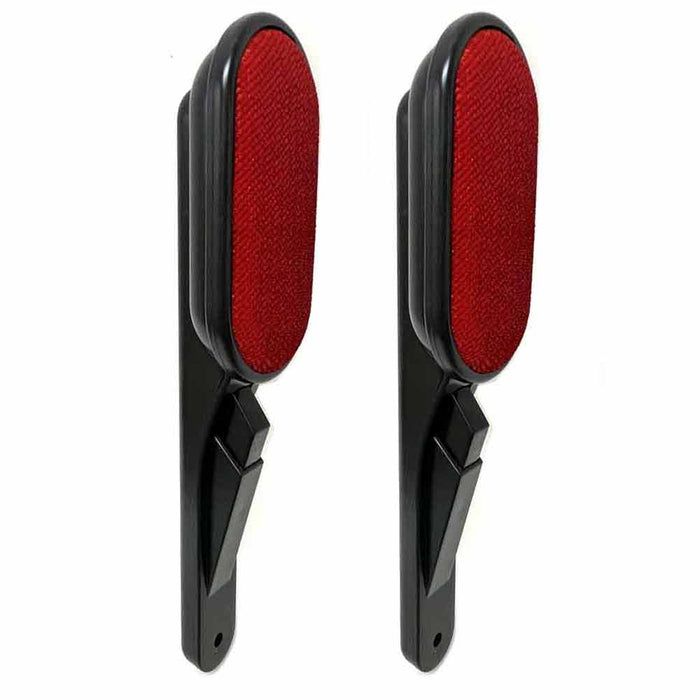 2 PC Lint Brush Pet Hair Remover Clothes Sheets Carpet Cleaning Reusable Brush