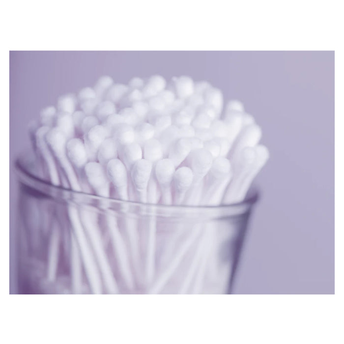 1000 Ct Cotton Swabs Buds Double Tipped Clean Ear Wax Remover Makeup Applicator