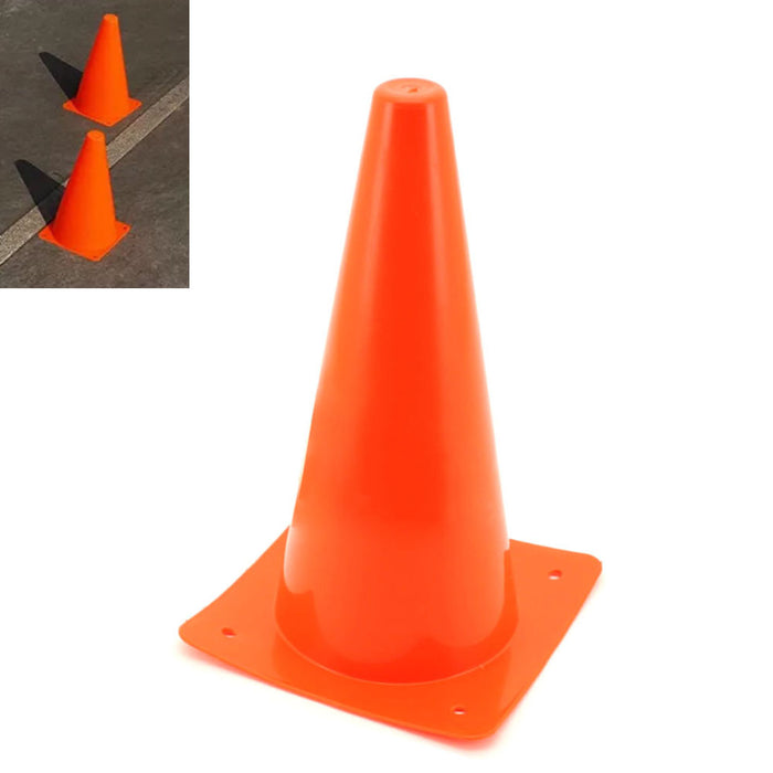 1 Safety Traffic Cone 12" Parking Drive Emergency Field High Visibility Orange