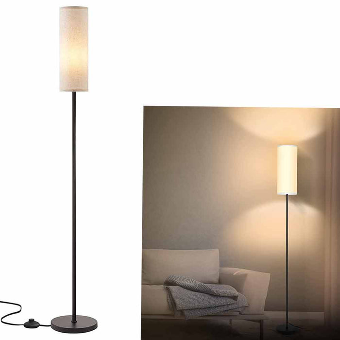 Dimmable Floor Stand Lamp With Remote Control Foot Pedal Switch Modern Lamp 64"