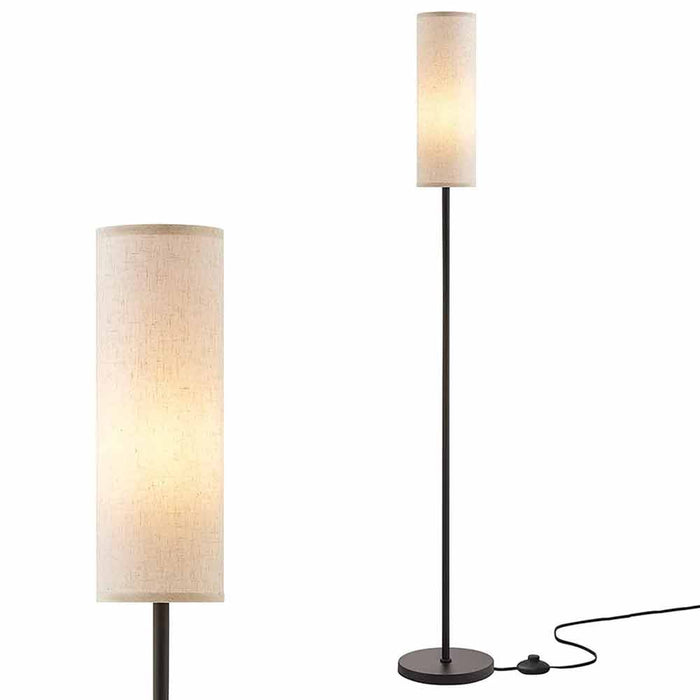 Dimmable Floor Stand Lamp With Remote Control Foot Pedal Switch Modern Lamp 64"